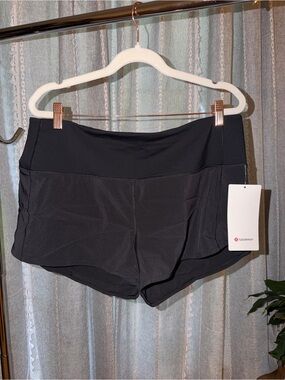lululemon Speed up Black Athletic Performance Shorts